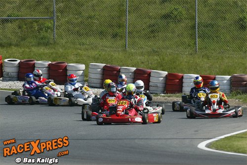 Patrick Vasterman aan de leiding in één van de series